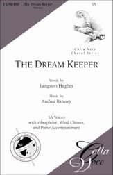 Dream Keeper SA choral sheet music cover